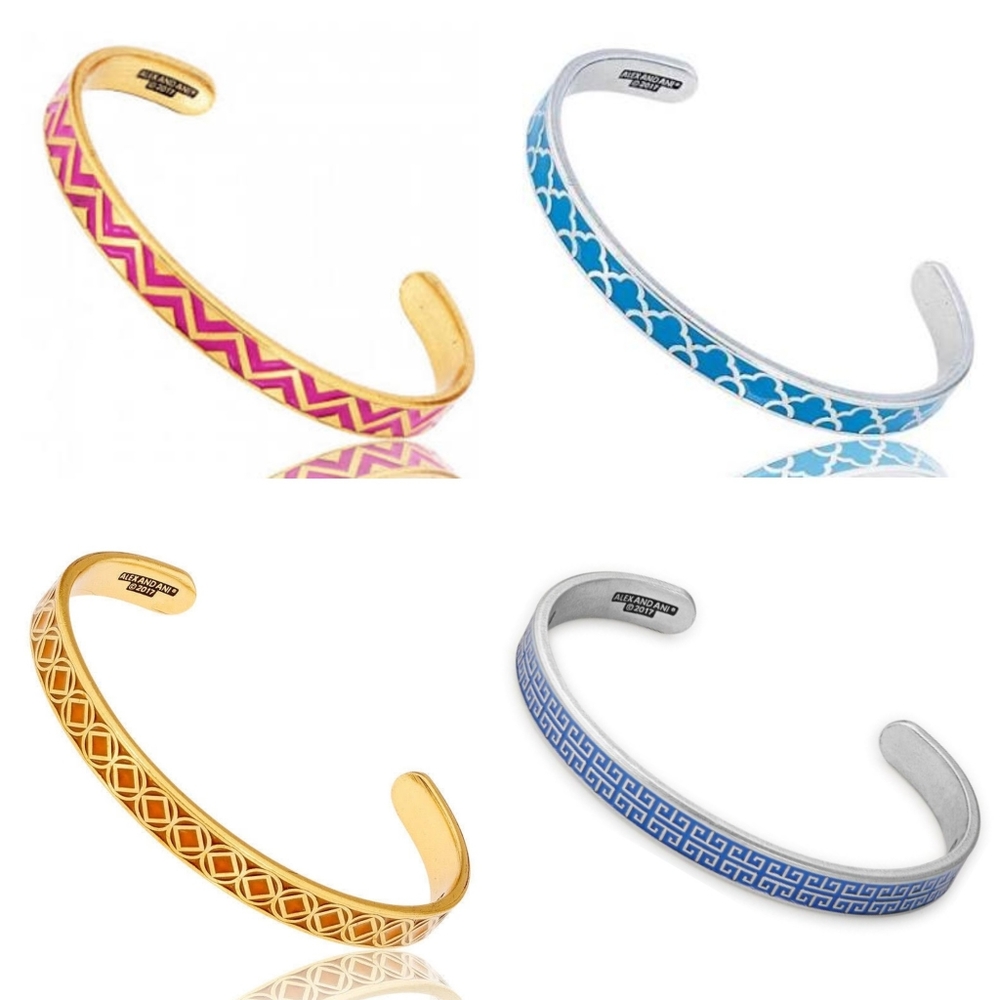 4 Alex & Ani Cuff Bracelets
